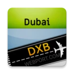 Logo of Dubai Airport + Flight Tracker android Application 