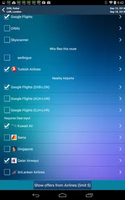 Dubai Airport + Flight Tracker android App screenshot 3