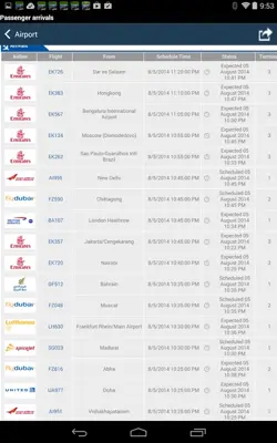 Dubai Airport + Flight Tracker android App screenshot 4