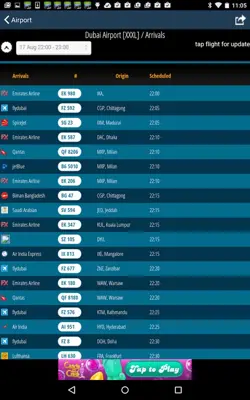 Dubai Airport + Flight Tracker android App screenshot 6