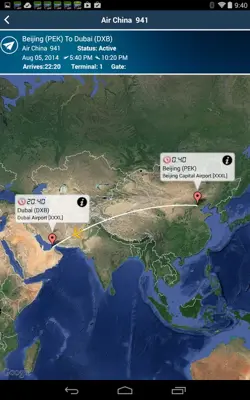 Dubai Airport + Flight Tracker android App screenshot 8